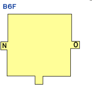 ドラクエ1の竜王の城のB6F攻略マップ